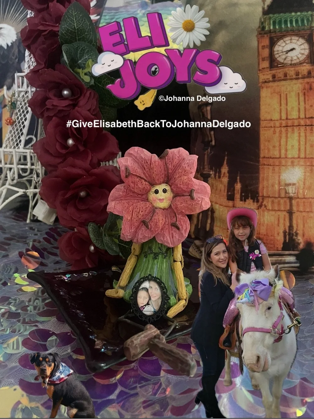 ELIJOYS - #GiveElisabethBackToJohannaDelgado ©️JD brooch OS